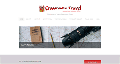 Desktop Screenshot of coronacrossroadstravel.com